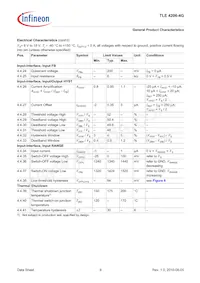 TLE42064GXUMA1 Datasheet Page 9