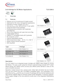 TLE5206-2GP Datasheet Cover