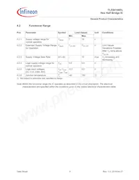 TLE84106ELXUMA1 Datasheet Page 9