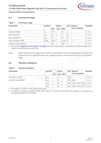 TLF50211ELXUMA1 Datasheet Page 8