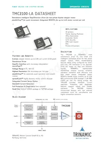 TMC2100-TA-T Datenblatt Cover