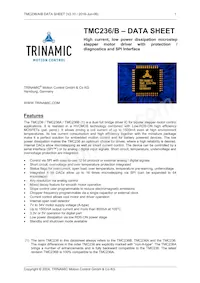 TMC236B-PA Datenblatt Cover