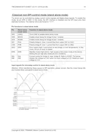 TMC236B-PA Datasheet Pagina 15