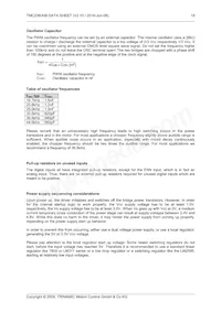 TMC236B-PA Datasheet Pagina 18