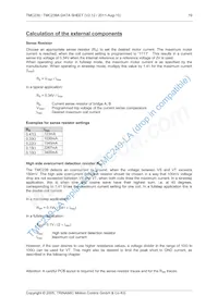 TMC239A-SA Datenblatt Seite 19