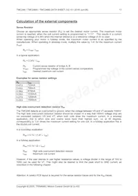 TMC246B-PA Datasheet Page 17