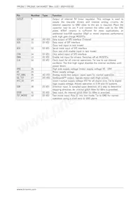 TMC262C-LA Datenblatt Seite 7