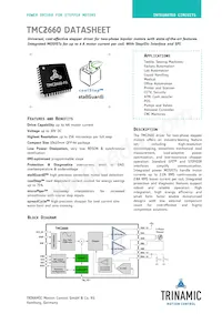 TMC2660-PA Datenblatt Cover
