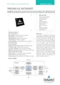 TMC4361-LA-T Datasheet Cover