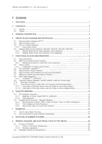 TMC457-BC Datasheet Pagina 3