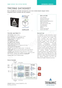 TMC5062-LA Datasheet Cover