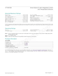 VT1697SBFQX Datasheet Page 2