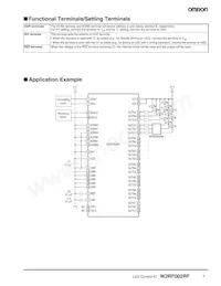 W2RF002RF Datasheet Pagina 7