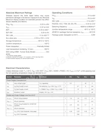 XR76201ELMTR Datasheet Page 2
