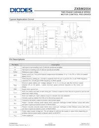 ZXBM2004N14TC Datasheet Pagina 2