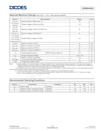 ZXBM5409Q-N-U Datasheet Pagina 4