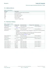 74ALVC164245BX Datasheet Page 13