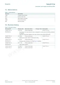 74AUP1T34GF Datasheet Page 20