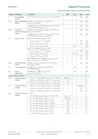 74AUP1T34GW-Q100H Datasheet Page 5