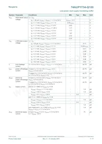 74AUP1T34GW-Q100H Datasheet Page 7