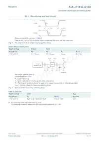 74AUP1T34GW-Q100H Datasheet Page 12