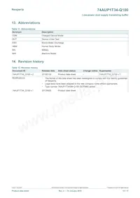 74AUP1T34GW-Q100H Datasheet Page 15