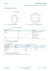 74AVC1T45GM-Q100H Datasheet Page 3