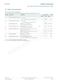 74AVC1T45GM-Q100H Datasheet Page 5