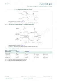 74AVC1T45GM-Q100H Datasheet Page 11