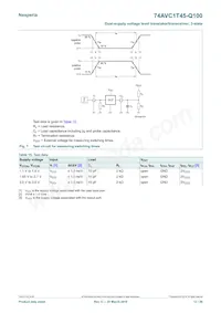 74AVC1T45GM-Q100H Datasheet Page 12