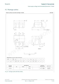 74AVC1T45GM-Q100H Datasheet Pagina 15