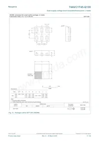 74AVC1T45GM-Q100H Datasheet Page 17