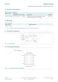 74AVC1T8128GSX Datasheet Pagina 2