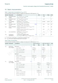 74AVC2T45GD Datasheet Page 5