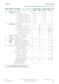 74AVC2T45GD數據表 頁面 6
