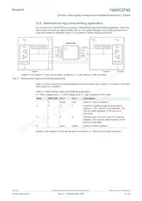 74AVC2T45GD Datasheet Page 13