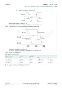 74AVC2T45GD-Q100H Datasheet Page 10