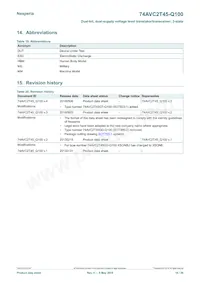 74AVC2T45GD-Q100H Datasheet Page 18