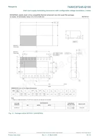 74AVC8T245PW-Q100J數據表 頁面 20