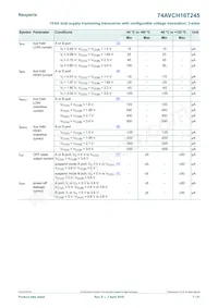 74AVCH16T245EV Datasheet Page 7