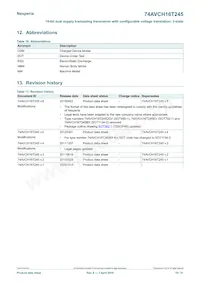 74AVCH16T245EV Datasheet Page 19