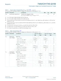 74AVCH1T45GM-Q100H Datasheet Page 6