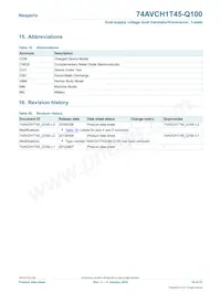 74AVCH1T45GM-Q100H Datasheet Page 18