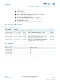74AVCH1T45GN Datasheet Page 2
