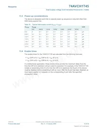 74AVCH1T45GN Datasheet Page 16