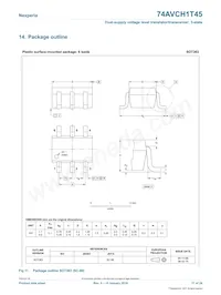 74AVCH1T45GN Datasheet Page 17