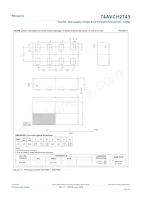 74AVCH2T45GD Datasheet Page 20