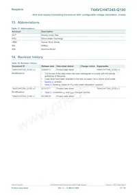 74AVCH4T245D-Q100J Datasheet Page 23