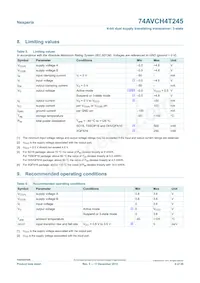 74AVCH4T245PW Datasheet Page 6