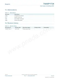 74AXP1T34GNH Datasheet Pagina 18